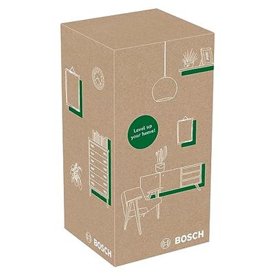 Bosch EasyLevel bellenlaserwaterpas met muurbeugel (laserlijn voor flexibele uitlijning op muren en laserpunt Bosch EasyLevel bellenlaserwaterpas met muurbeugel (laserlijn voor flexibele uitlijning op muren en laserpunt