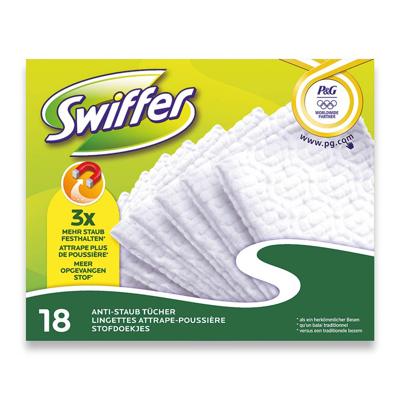 Swiffer Swiffer Droge Stofdoekjes Navullingen - 18 stuks Swiffer Swiffer Droge Stofdoekjes Navullingen - 18 stuks