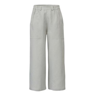 Comfortabele culotte van linnen, bleekgroen 46 Comfortabele culotte van linnen, bleekgroen 46