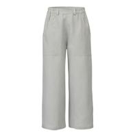 Comfortabele culotte van linnen, bleekgroen 46 - thumbnail