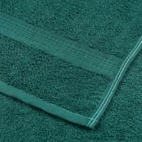VidaXL Handdoeken 10 st 100x200 cm 360 g/m² 100% katoen groen - thumbnail
