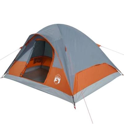 VidaXL Koepeltent 6-persoons waterdicht oranje VidaXL Koepeltent 6-persoons waterdicht oranje