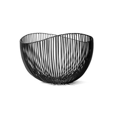 SERAX - Tale - Mand 31x29cm h21 zwart SERAX - Tale - Mand 31x29cm h21 zwart