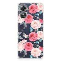OPPO A17 | TPU Case | Butterfly Roses - thumbnail