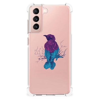 Samsung Galaxy S21 FE Stevig | Bumper Hoesje | Merel Samsung Galaxy S21 FE Stevig | Bumper Hoesje | Merel