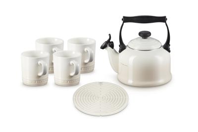 LE CREUSET - Tradition - Fluitketel 2,10l Meringue LE CREUSET - Tradition - Fluitketel 2,10l Meringue