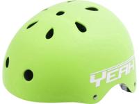 Kinderhelm Mat, Groen Confectiemaat: L Hoofdomvang: 58-61 cm - thumbnail