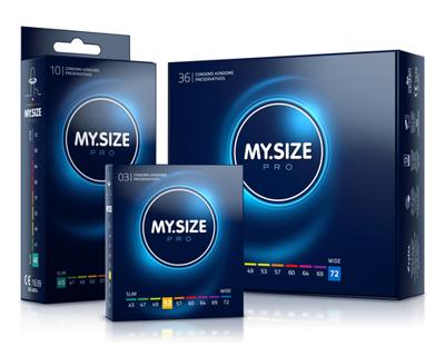 MySize 45 - Smallere Condooms 10 stuks - thumbnail