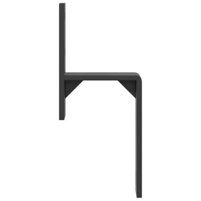 VidaXL Bypassbeugels schuurdeuren 5 st voor platte rails koolstofstaal VidaXL Bypassbeugels schuurdeuren 5 st voor platte rails koolstofstaal