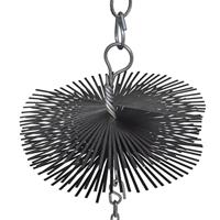 Schoorsteenveegborstel rond 20 cm - thumbnail