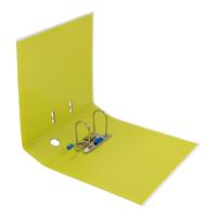 OXFORD MyColour ordner, formaat A4, uit karton, rug van 8 cm, wit-lichtgroen - thumbnail