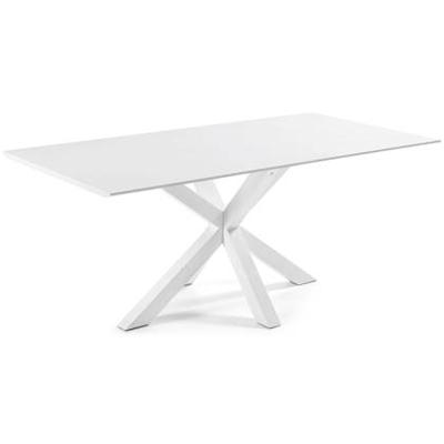 Kave Home Eettafel 'Argo' Wit, 200 x 100cm Kave Home Eettafel 'Argo' Wit, 200 x 100cm