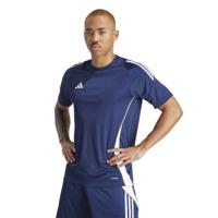 adidas Tiro 24 Trainingsshirt Donkerblauw Wit - thumbnail