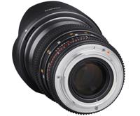 Samyang 24/1,5 lens video DSLR II Canon EF handmatige focus videolens 0,8 tandwiel versnelling groothoeklens zwart - thumbnail
