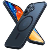 Torras iPhone 16 hoesje - slanke bescherming met MagSafe ondersteuning - Zwart - thumbnail