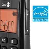 Doro PhoneEasy 100W - Single DECT telefoon - Zwart - thumbnail