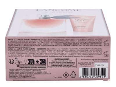 Lancome la vie est belle geschenkset eau de parfum 50ml + bodylotion 50ml dames - thumbnail