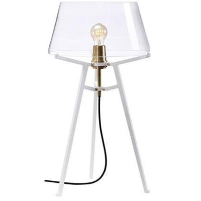 Tonone Ella Tafellamp - Wit - Transparant