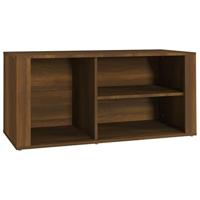VidaXL Schoenenkast 100x35x45 cm bewerkt hout bruin eikenkleur - thumbnail