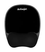 Activejet gel muismat zwart - thumbnail