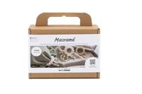 Creativ Company Mini hobbyset macramé, servetring, off white, 1 doos - thumbnail