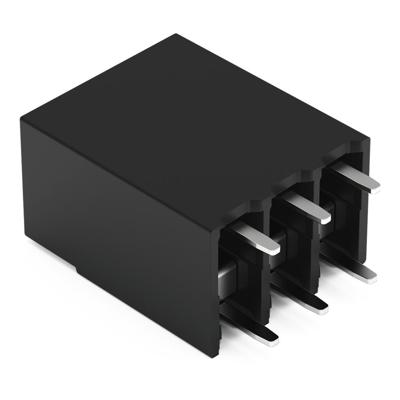 WAGO 2086-1103 Printklem 1.50 mm² Aantal polen 3 Zwart 1 stuk(s)