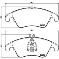 Remblokkenset, schijfrem BREMBO XTRA LINE P50069X - thumbnail