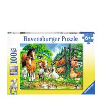 Ravensburger dierenbijeenkomst legpuzzel 100 stukjes - thumbnail