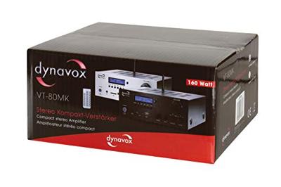 Dynavox VT-80 MK Stereoversterker 2 x 75 W Wit USB Dynavox VT-80 MK Stereoversterker 2 x 75 W Wit USB