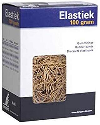 Kangaro K-5012-100 Elastiek Nr. 77 125x8,0mm 100gr Naturel
