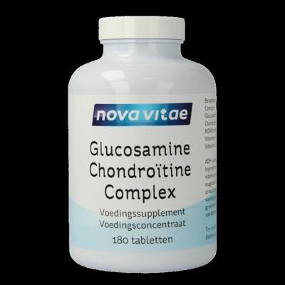 Nova Vitae Glucosamine chondroitine complex met MSM 180 Tabletten