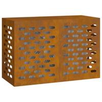 VidaXL Airconditioner hoes roestig 90 x 40 x 60 cm cortenstaal - thumbnail