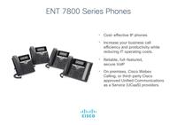 IP telefoon CISCO CP-7821-K9 - thumbnail