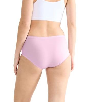 Sloggi 4-pack dames Basic Midi slips - Pink combi - 40 - Roze | Dames slip - Onderbroek - Ondergoed - 40 - Onderbroek - Ondergoed