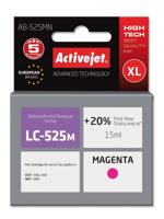 Activejet AB-525MN inkt (Brother LC525M vervanging; Supreme; 15 ml; rood) - thumbnail
