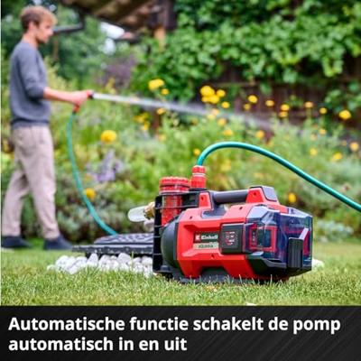 Einhell AQUINNA 18/30 F LED AUTOMATIC Accu-tuinpomp 3000 l/h 28 m