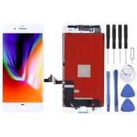 Originele LCD-scherm en digitizer volledige assemblage voor iPhone 8 plus (wit) - thumbnail
