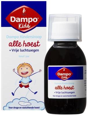 Dampo Kindersiroop Alle Hoest + Vrije Luchtwegen