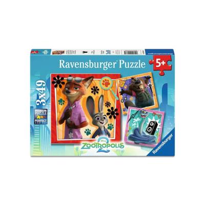 Ravensburger puzzel zootopia 2 3x49st