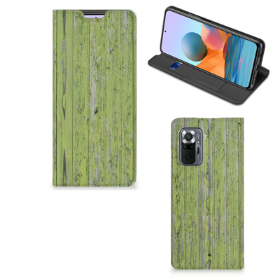 Xiaomi Redmi Note 10 Pro Book | Wallet Case | Green Wood Xiaomi Redmi Note 10 Pro Book | Wallet Case | Green Wood