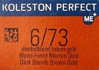 Wella Professionals Koleston Perfect Me+ Permanent Creme Colour 6/73 Dark Blonde Brown Gold 60ml - thumbnail