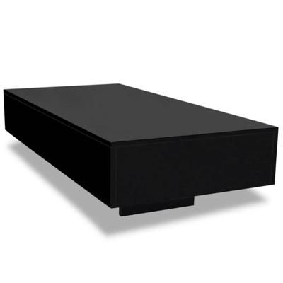 vidaXL Salontafel hoogglans zwart vidaXL Salontafel hoogglans zwart