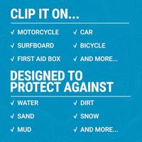 Catalyst Total Protection Case Apple AirTag Stick-It Stealth Black - thumbnail