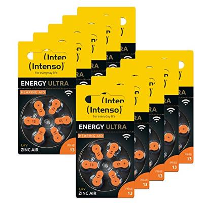 Intenso Batterij voor hoortoestel PR48-13 1.45 V 60 stuk(s) 230 mAh Zink-lucht 7504426MP