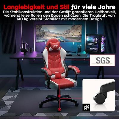 Huzaro Force 2.7 Red gamingstoel