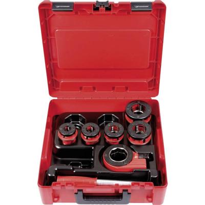 Rothenberger Schroefdraadsnijijzerset | 3/8, 1/2, 3/4, 1, 1 1/4 inch | 1 stuk - 070790X - 070790X