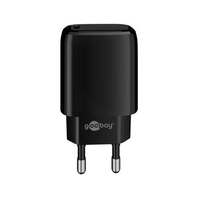 Goobay USB-C snellader 20w zwart - 9550180