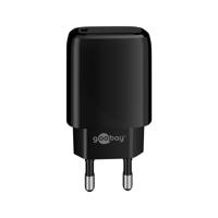 Goobay USB-C snellader 20w zwart - 9550180 - thumbnail
