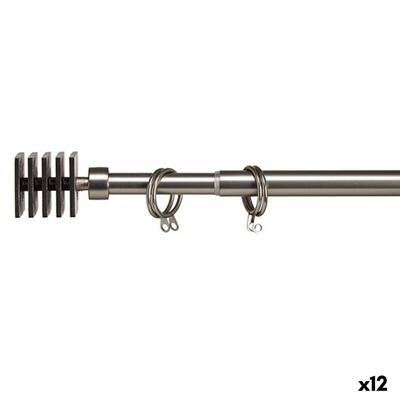 Stang voor Gordijnen Gift Decor Uitschuifbaar Vierkant (12 Stuks)
