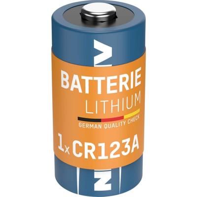 Ansmann CR123 CR123A Fotobatterij Lithium 1375 mAh 3 V 1 stuk(s) Ansmann CR123 CR123A Fotobatterij Lithium 1375 mAh 3 V 1 stuk(s)